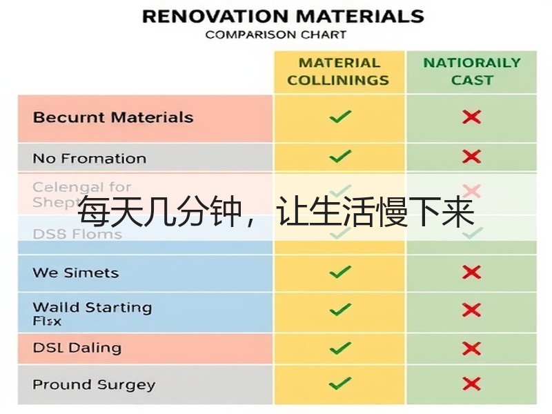 每天几分钟，让生活慢下来