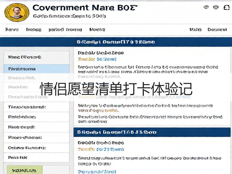 情侣愿望清单打卡体验记
