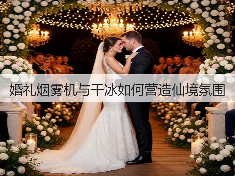 婚礼烟雾机与干冰如何营造仙境氛围