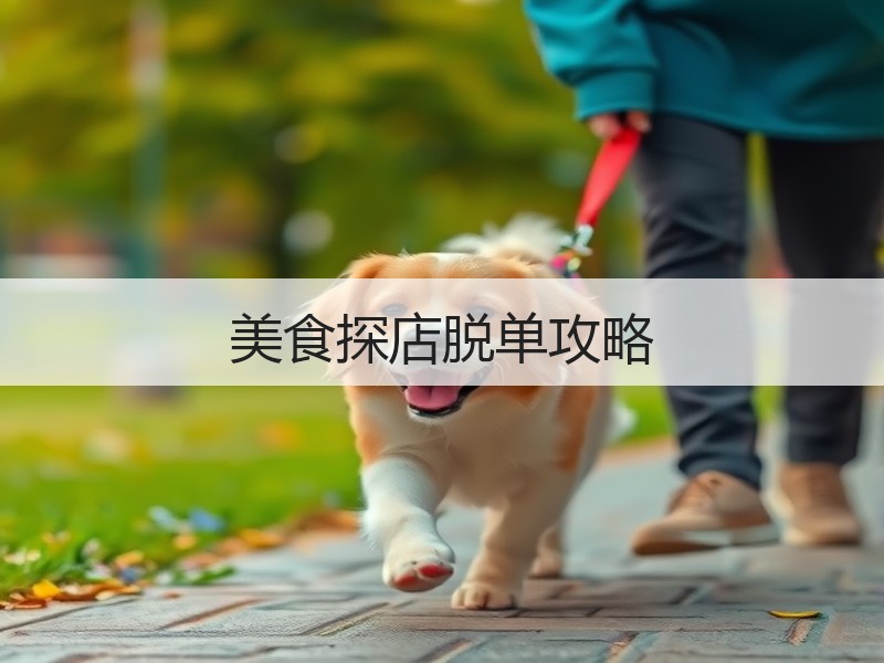 美食探店脱单攻略