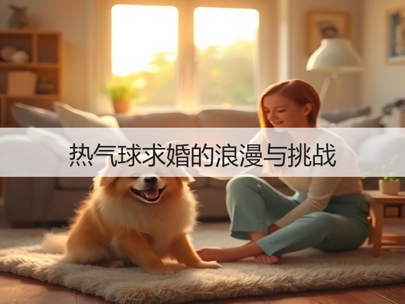 热气球求婚的浪漫与挑战