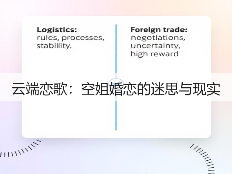 云端恋歌：空姐婚恋的迷思与现实
