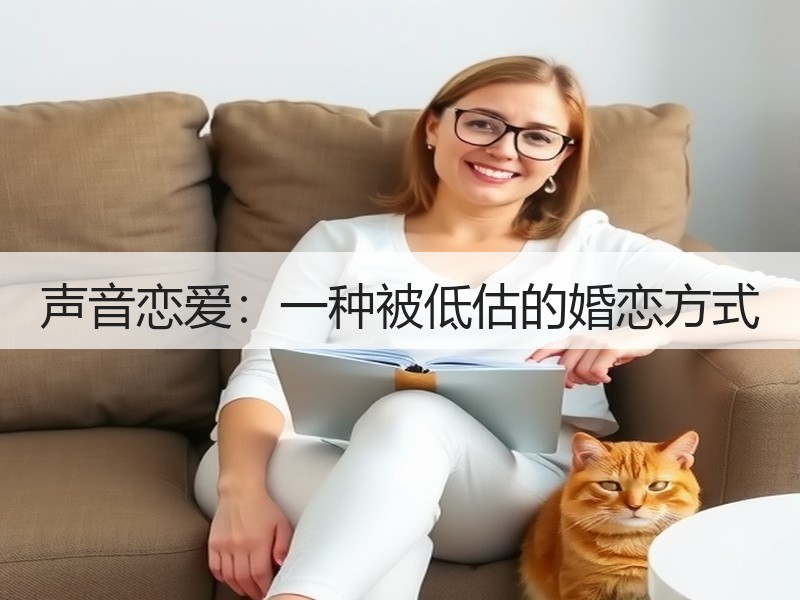 声音恋爱：一种被低估的婚恋方式