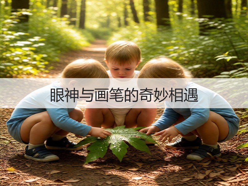 眼神与画笔的奇妙相遇