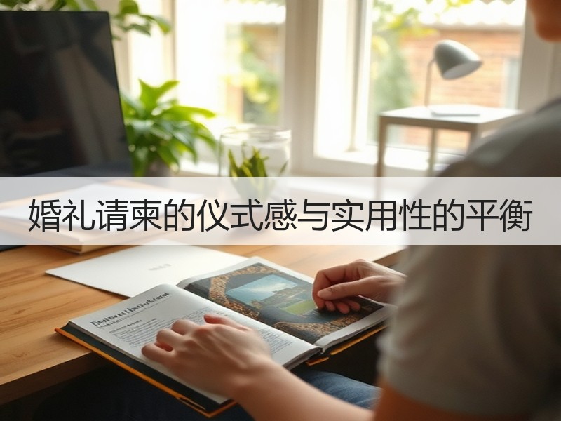 婚礼请柬的仪式感与实用性的平衡