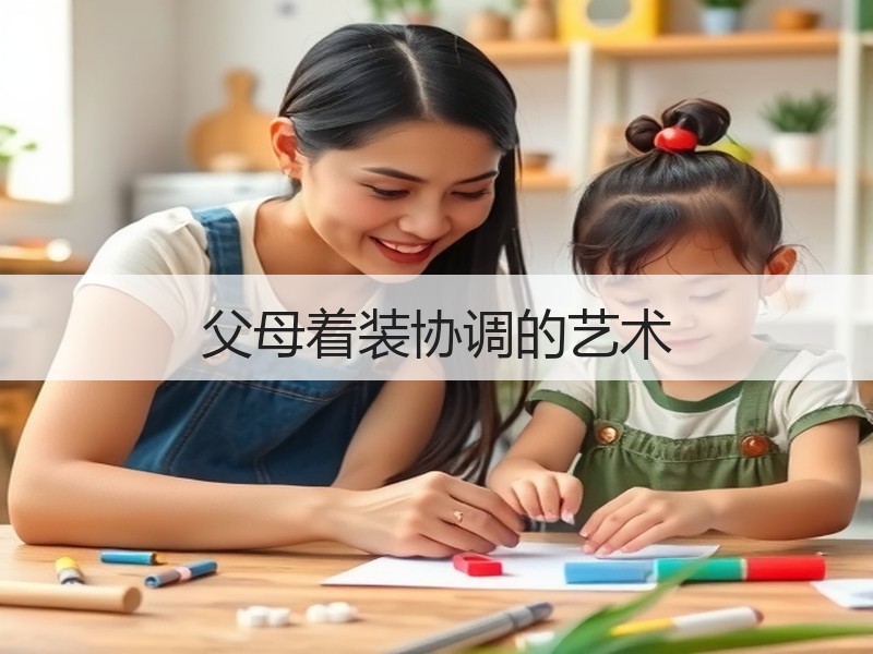 父母着装协调的艺术