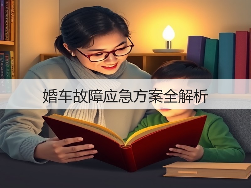 婚车故障应急方案全解析
