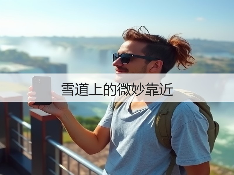 雪道上的微妙靠近