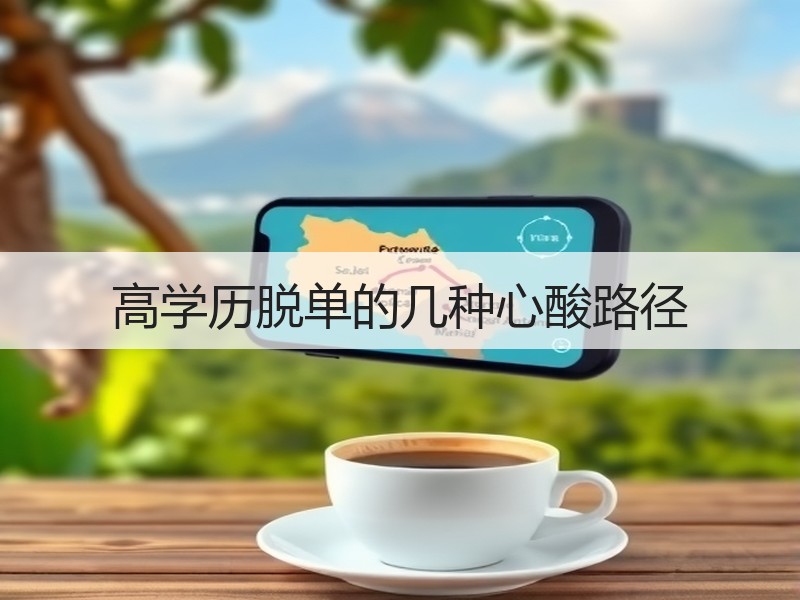 高学历脱单的几种心酸路径