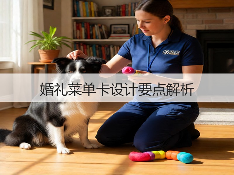 婚礼菜单卡设计要点解析