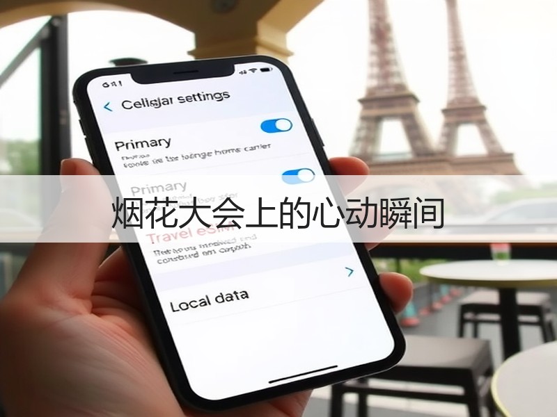 烟花大会上的心动瞬间