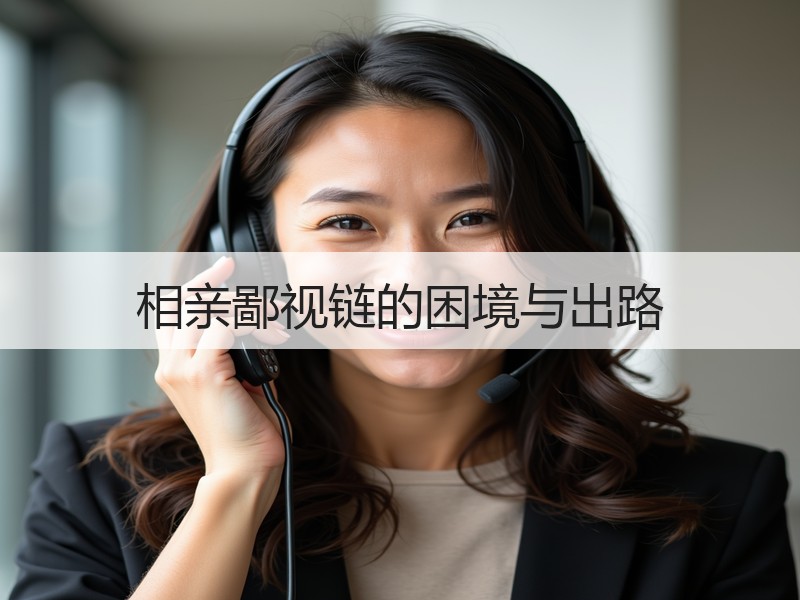相亲鄙视链的困境与出路