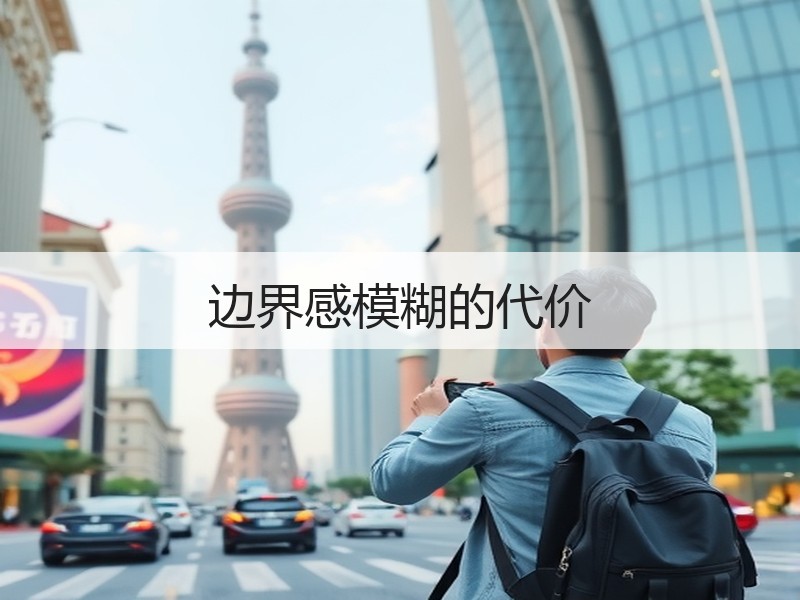 边界感模糊的代价