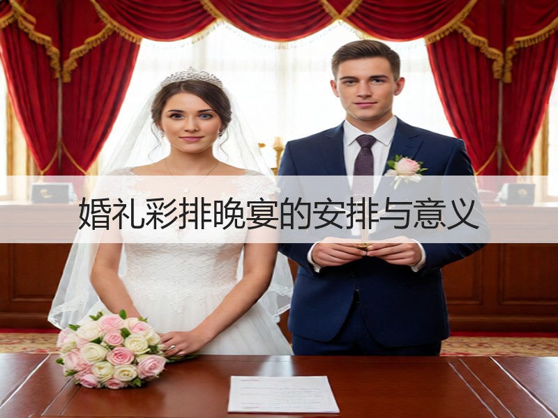 婚礼彩排晚宴的安排与意义