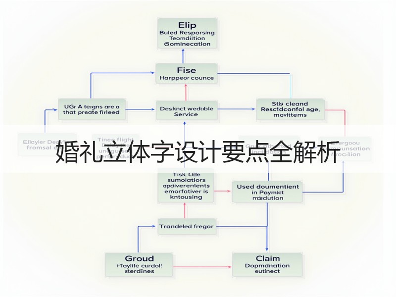 婚礼立体字设计要点全解析