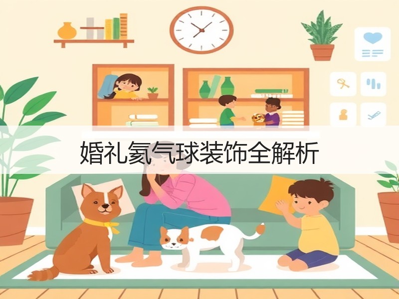 婚礼氦气球装饰全解析