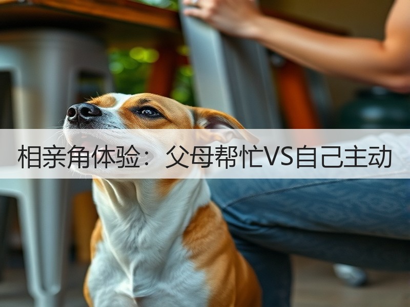 相亲角体验：父母帮忙VS自己主动