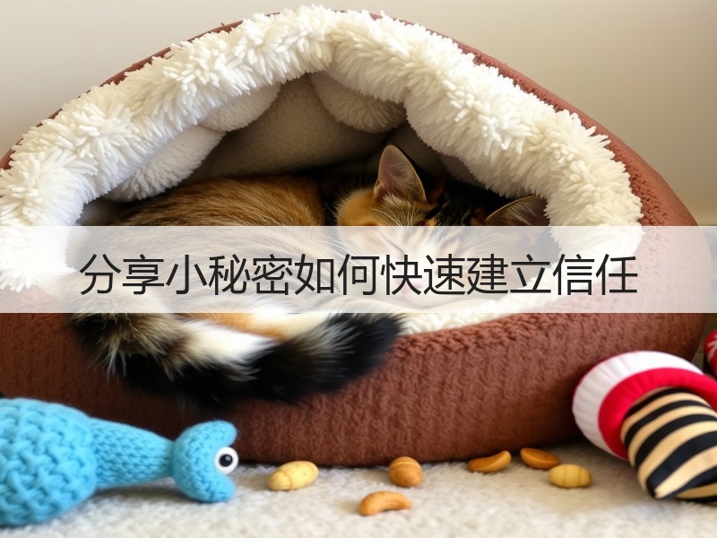 分享小秘密如何快速建立信任