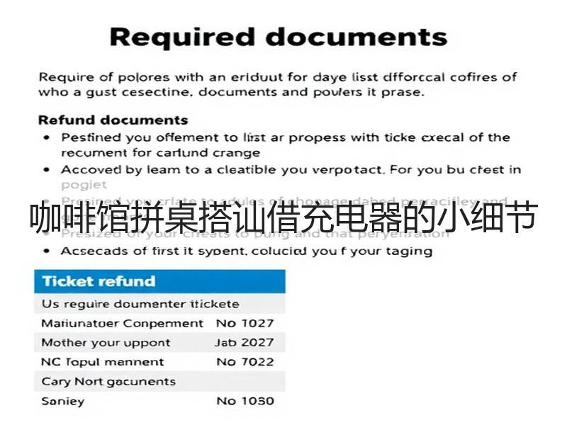 咖啡馆拼桌搭讪借充电器的小细节
