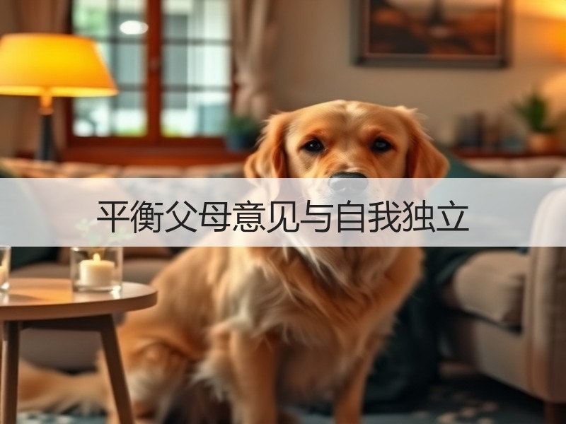 平衡父母意见与自我独立