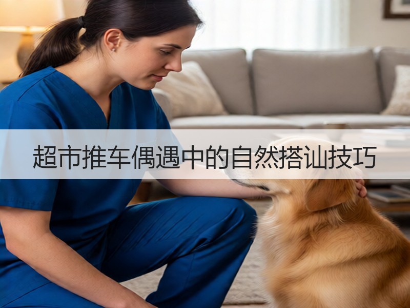 超市推车偶遇中的自然搭讪技巧