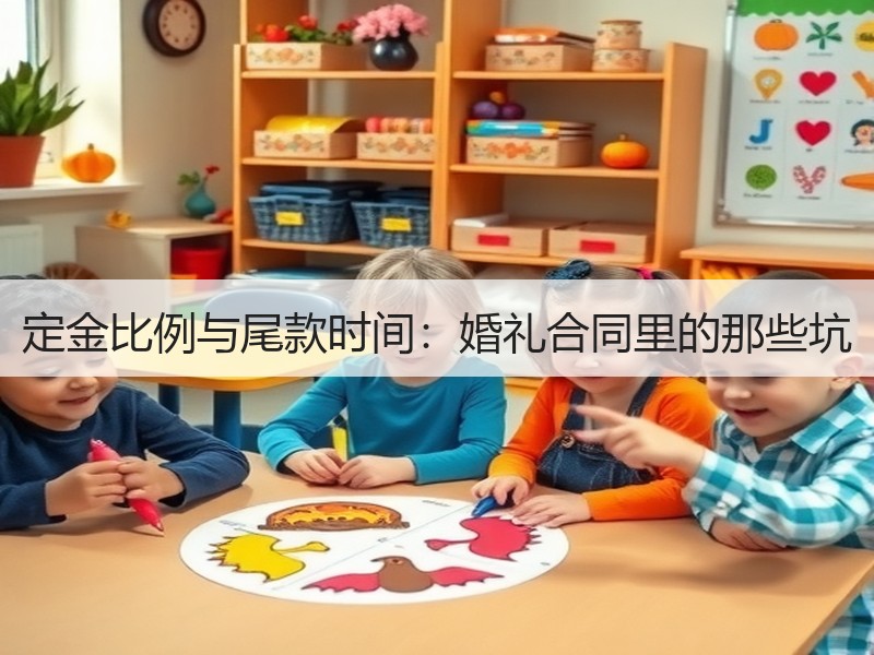 定金比例与尾款时间：婚礼合同里的那些坑