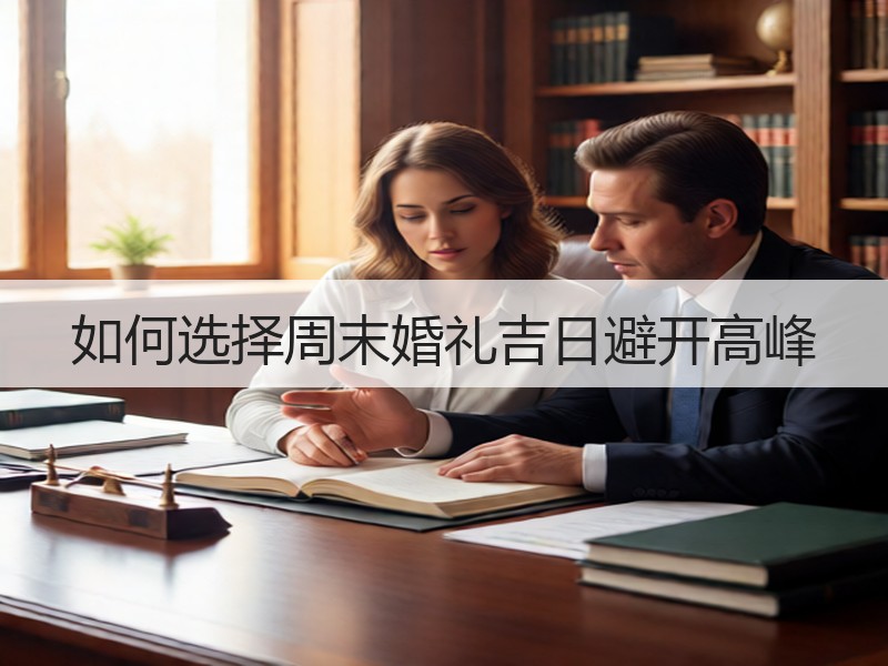如何选择周末婚礼吉日避开高峰