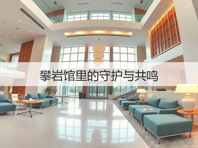 攀岩馆里的守护与共鸣