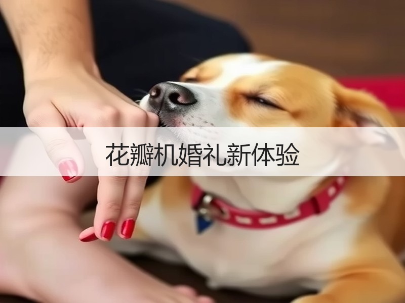 花瓣机婚礼新体验