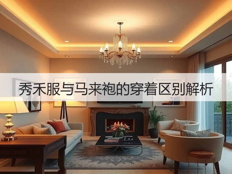 秀禾服与马来袍的穿着区别解析