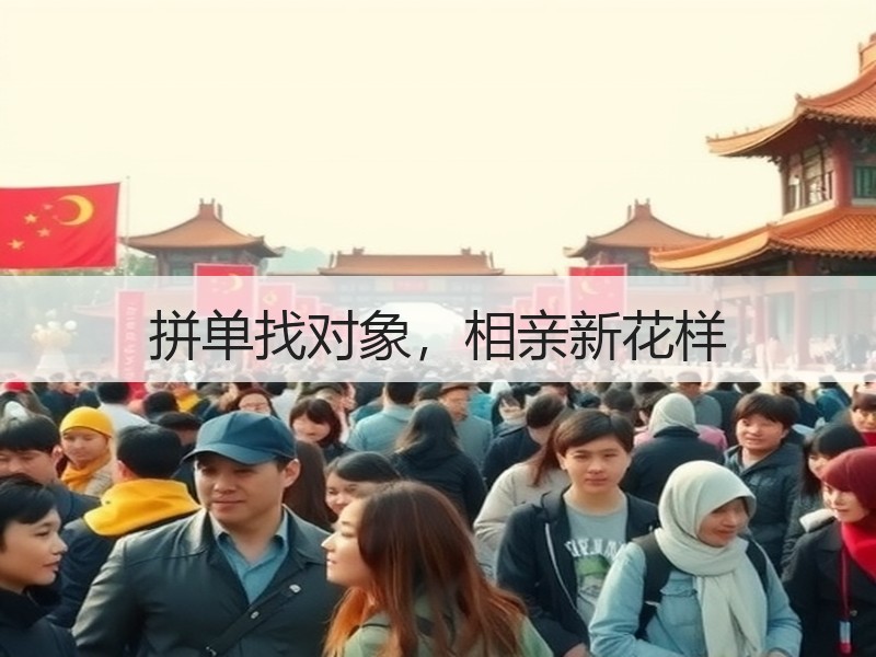 拼单找对象，相亲新花样