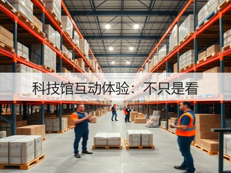 科技馆互动体验：不只是看