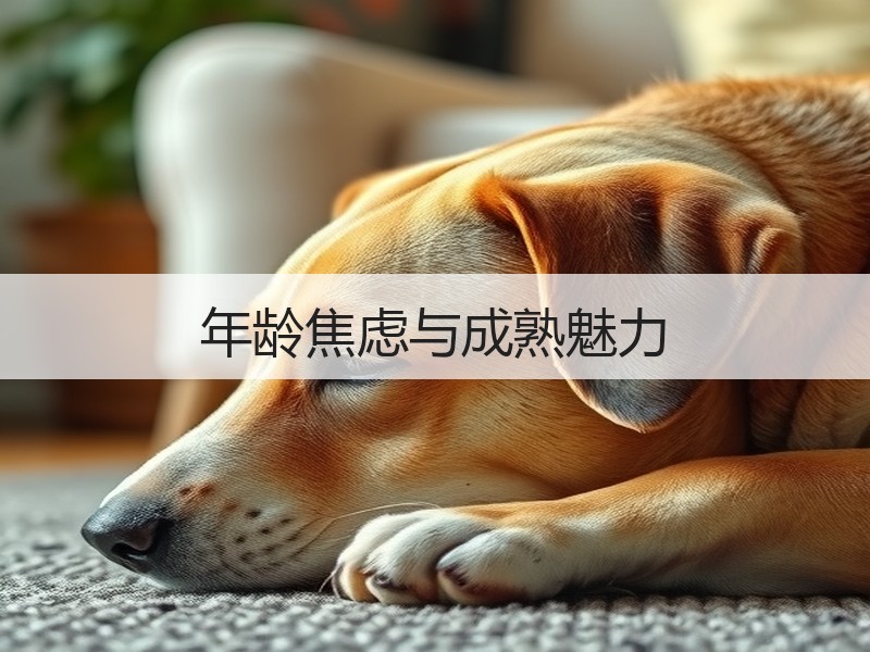 年龄焦虑与成熟魅力