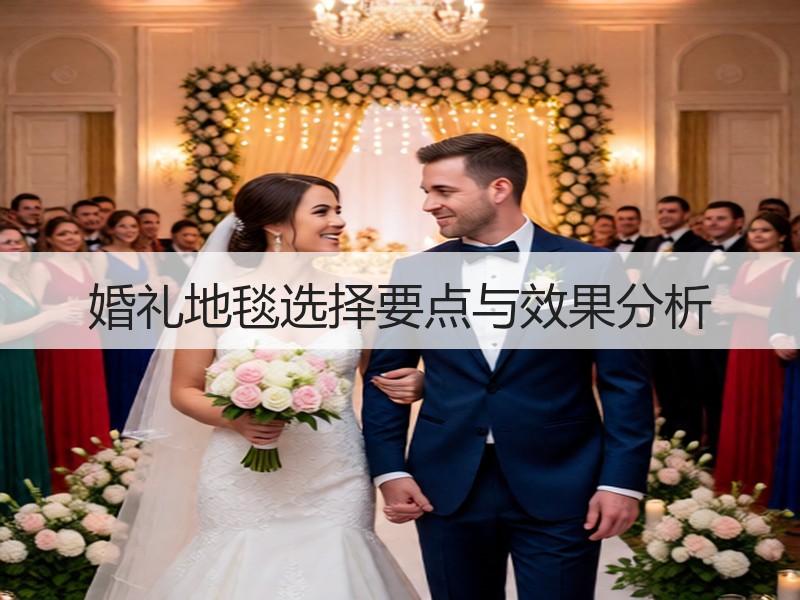 婚礼地毯选择要点与效果分析