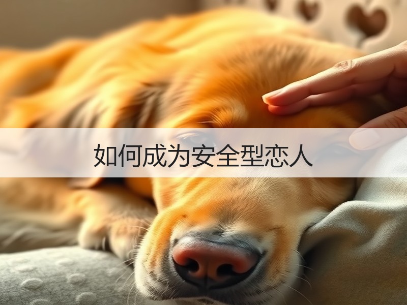 如何成为安全型恋人