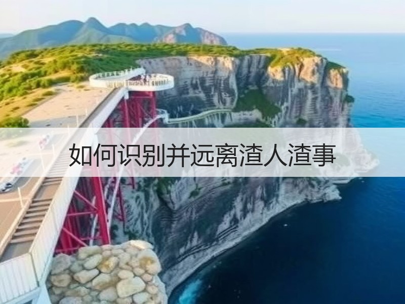 如何识别并远离渣人渣事