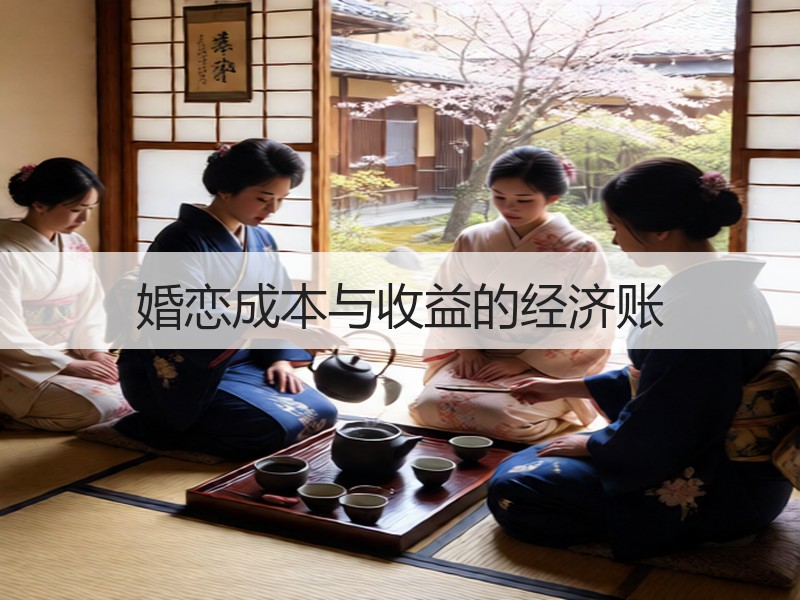 婚恋成本与收益的经济账