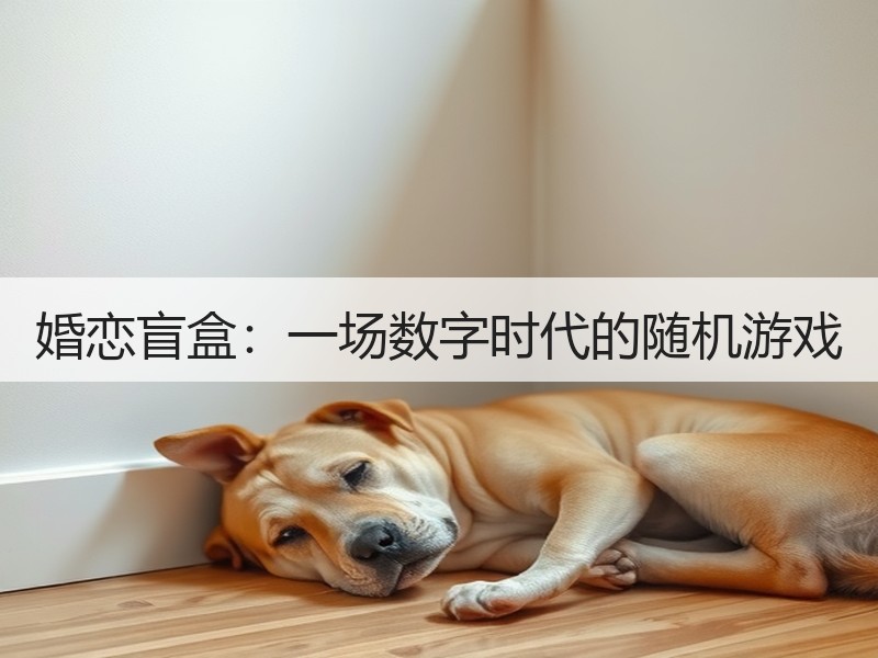 婚恋盲盒：一场数字时代的随机游戏