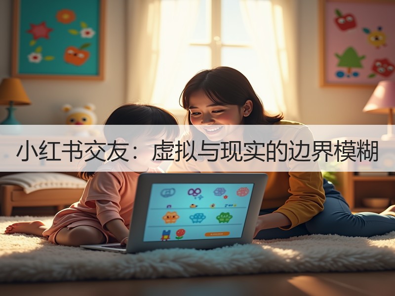 小红书交友：虚拟与现实的边界模糊