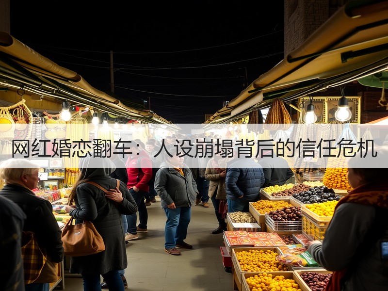 网红婚恋翻车：人设崩塌背后的信任危机