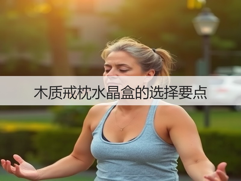 木质戒枕水晶盒的选择要点