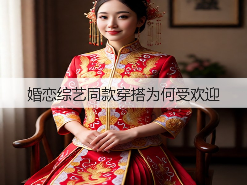 婚恋综艺同款穿搭为何受欢迎