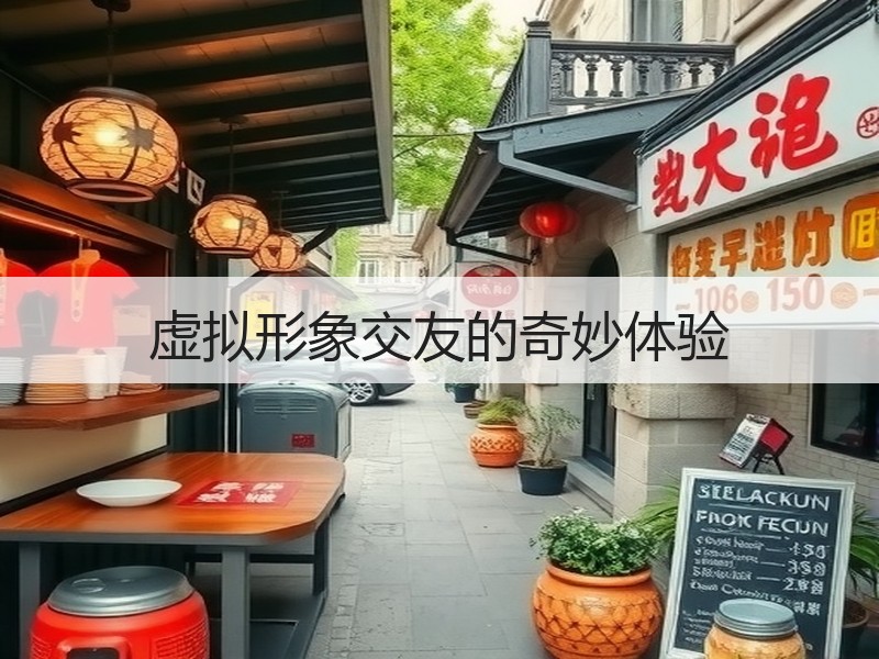 虚拟形象交友的奇妙体验