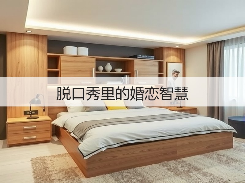 脱口秀里的婚恋智慧