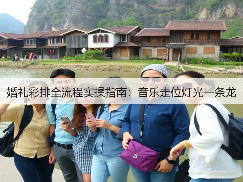 婚礼彩排全流程实操指南：音乐走位灯光一条