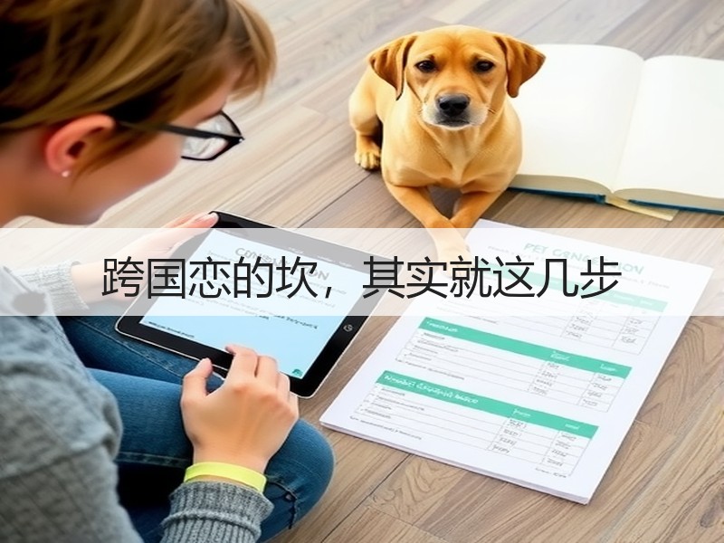 跨国恋的坎，其实就这几步