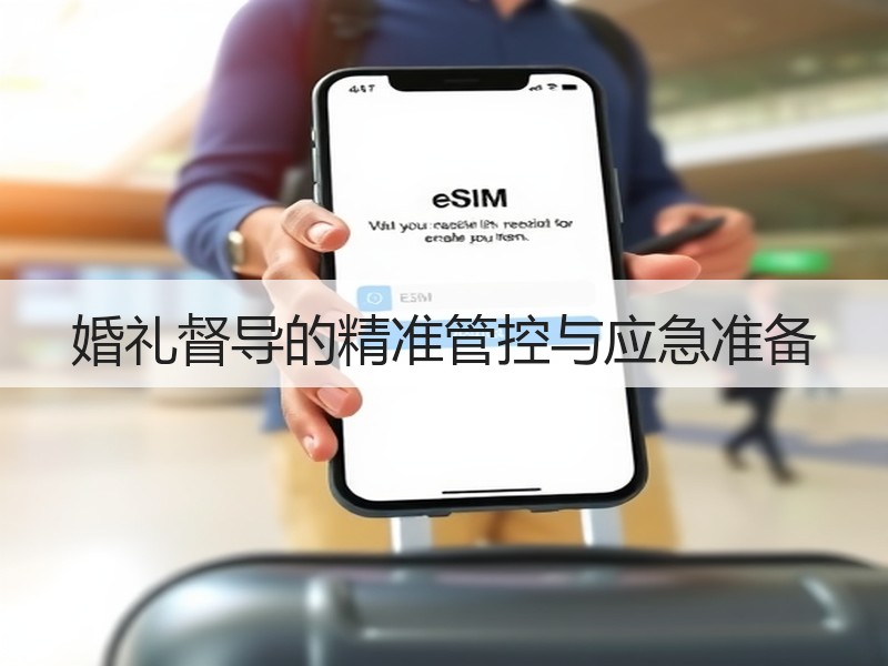 婚礼督导的精准管控与应急准备