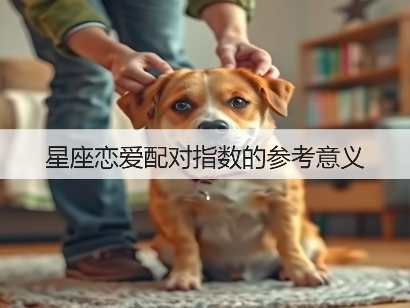 星座恋爱配对指数的参考意义