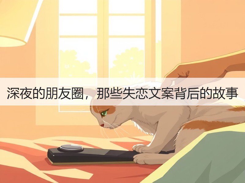 深夜的朋友圈，那些失恋文案背后的故事
