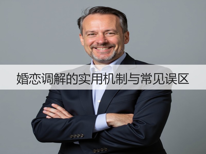 婚恋调解的实用机制与常见误区